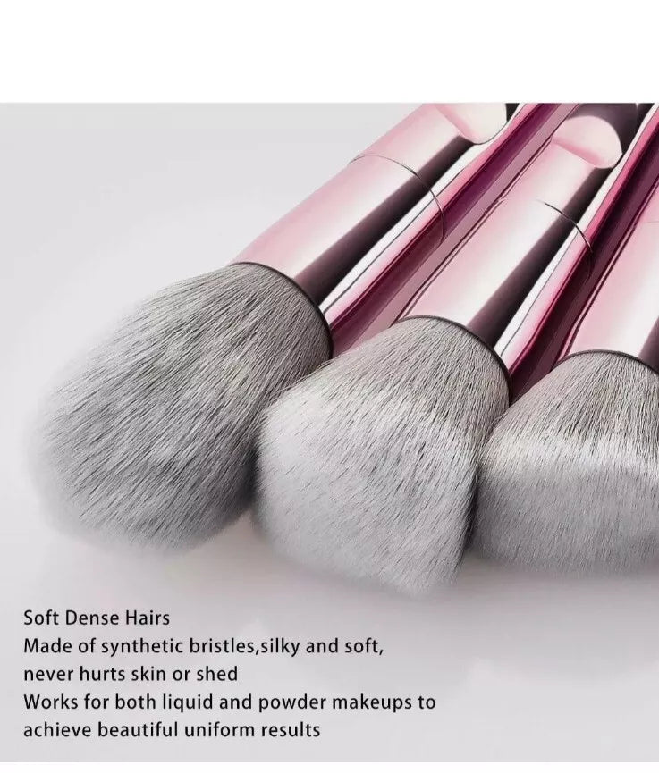 MDH BEAUTY Professional make up brushes with case